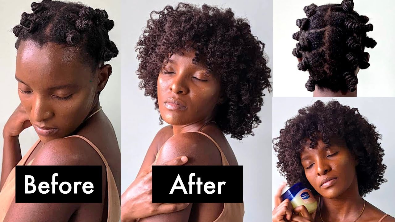 I TRIED VASELINE & WATER TO DEFINE MY 4B|4C NATURAL HAIR | SHOCKING RESULTS!!
