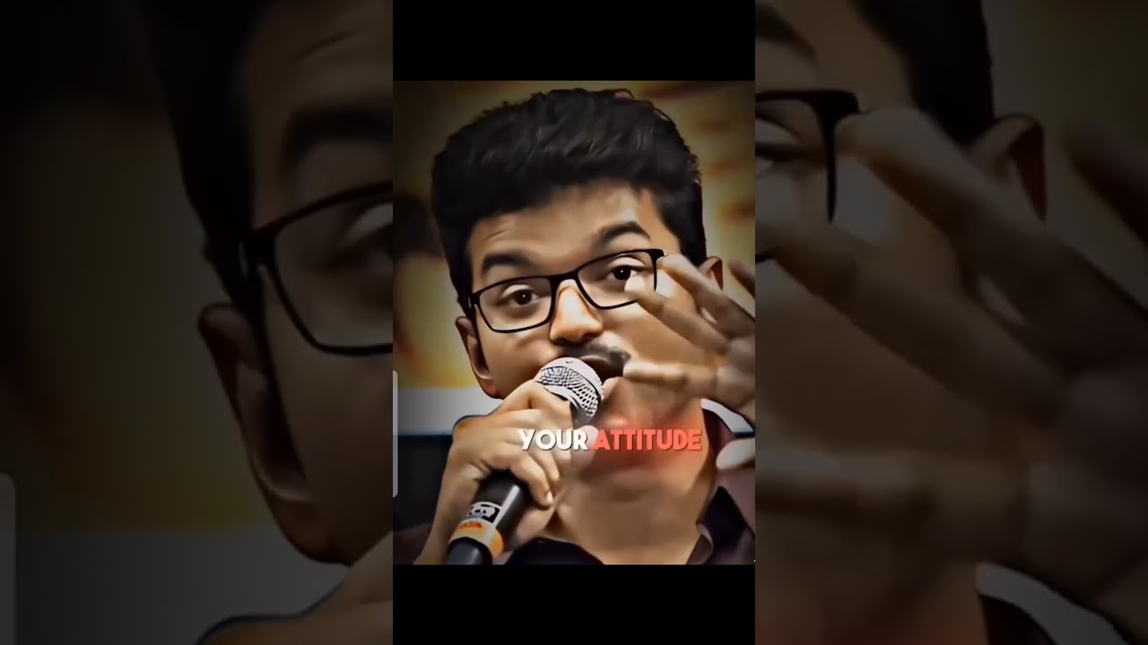 Thalapathy Vijay # motivation speech in English