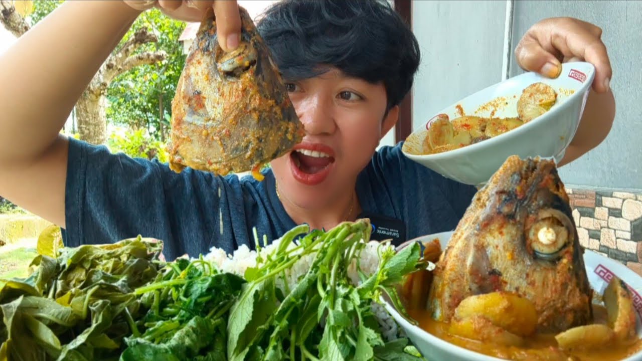 GULAI SANTAN  PEDAS KEPALA IKAN TUNA & JENGKOL🔥