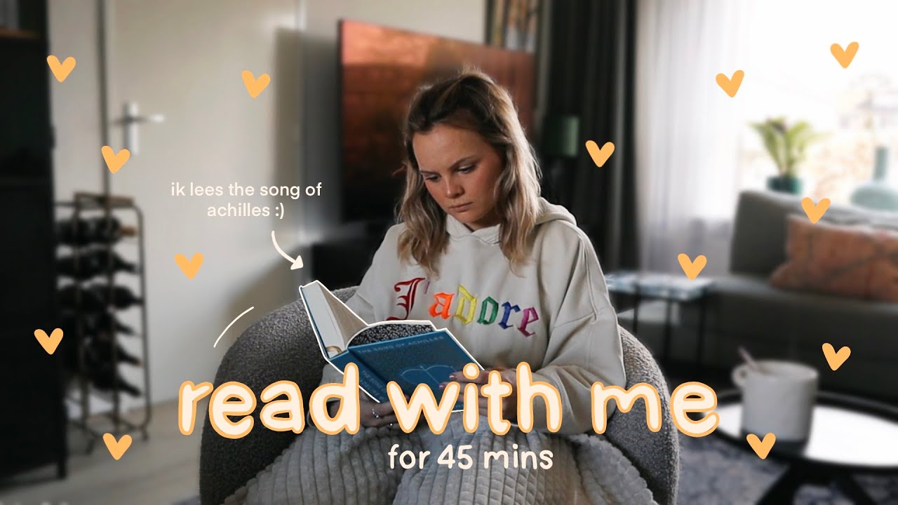 read with me for 45 mins ♡