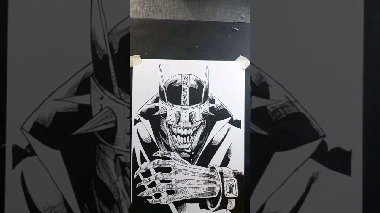 The Horror anime Drawing 🥶🥶 