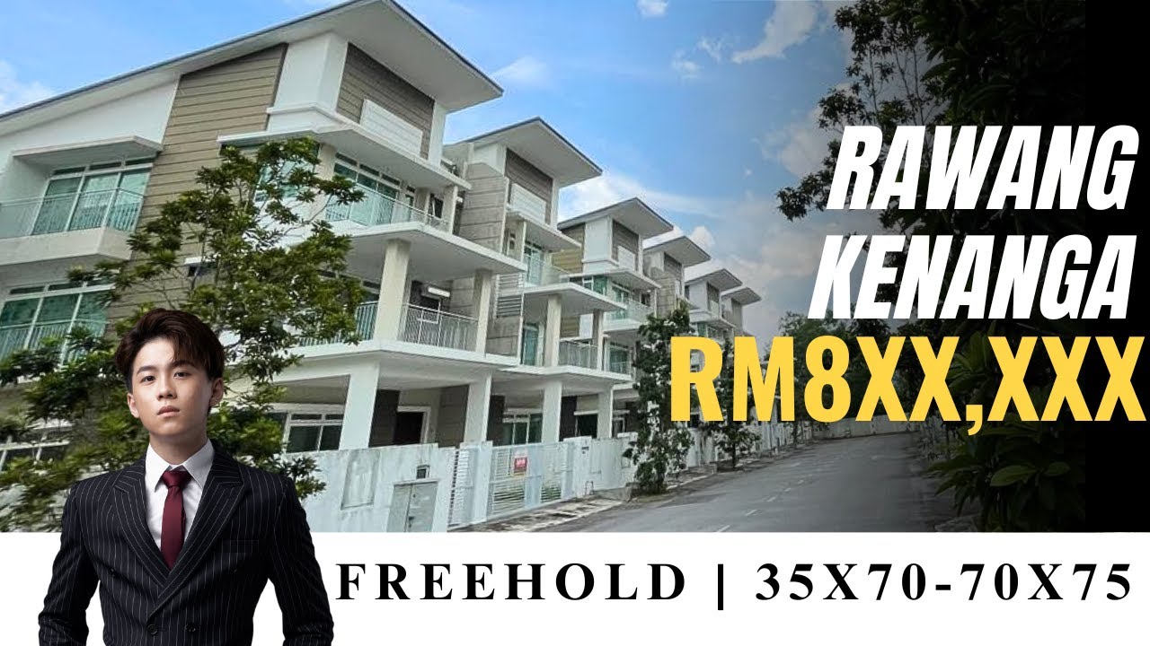 3 Storey Semi-D Kenanga Residence at Rawang Town