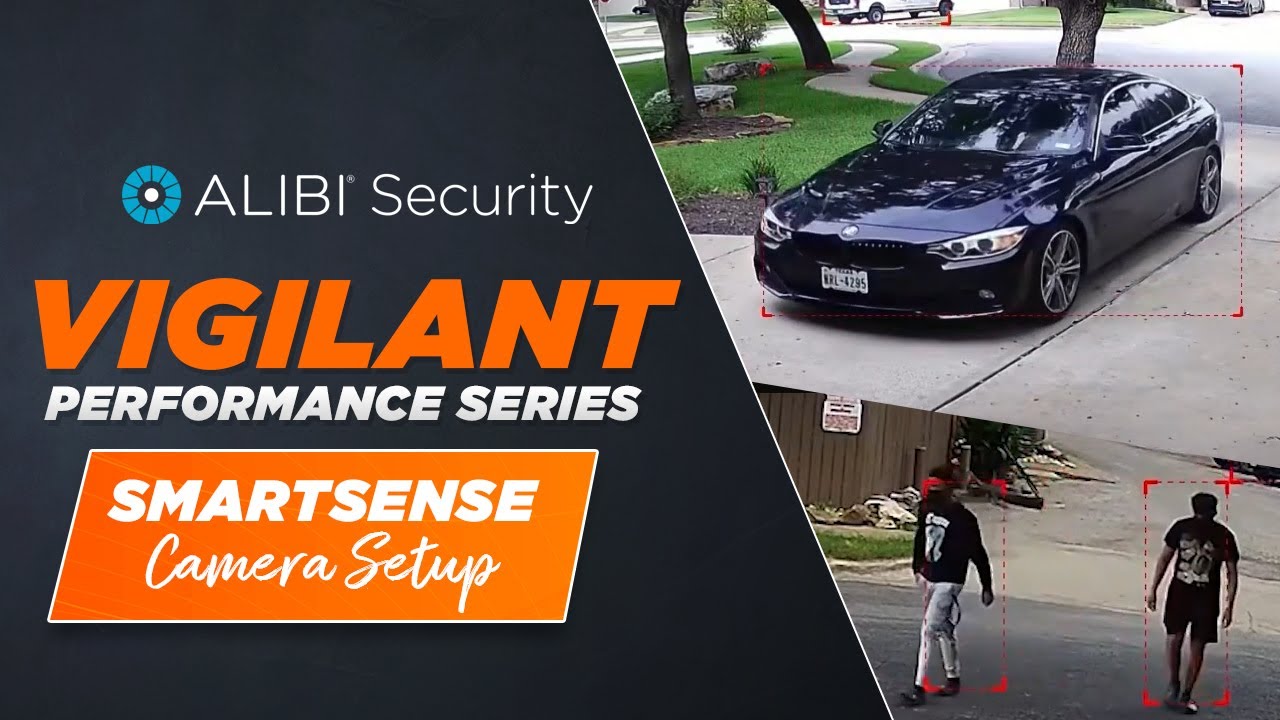 Alibi Vigilant Performance Series - How To - Smartsense Camera AI Setup