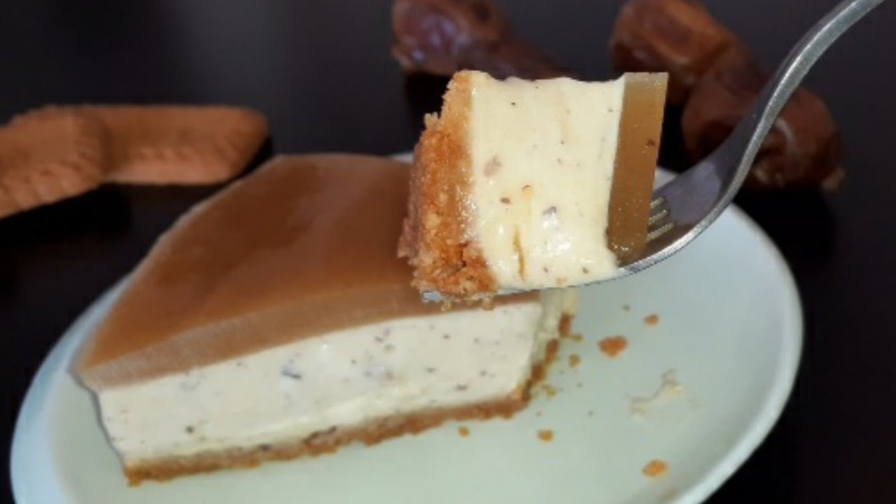 No-Bake Date Cheesecake -  Eid Special / Easy & simple dessert