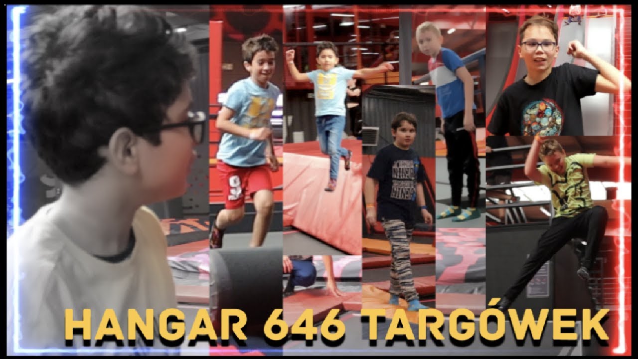Park Trampolin Hangar 646 Targówek / WARSZAWA  #trampoliny #zabawa