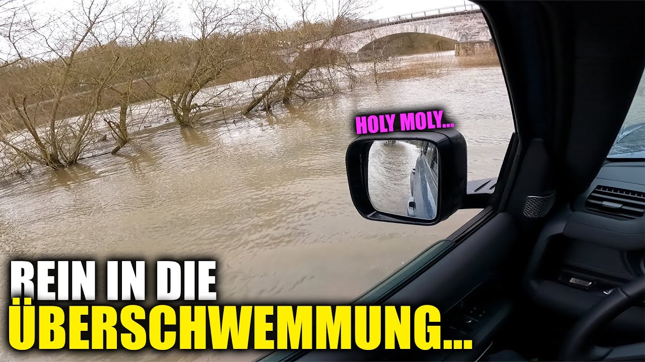 Drecksfender wird kurz zum Boot | Chabo