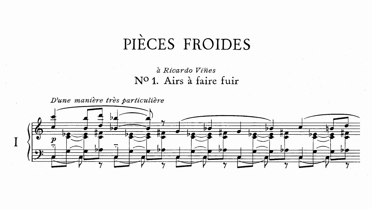 Erik Satie: Pièces froides