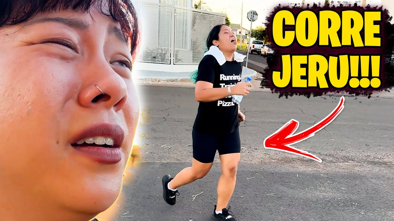 JERU CORRENDO PELA PRIMEIRA VEZ | Blog das irmãs
