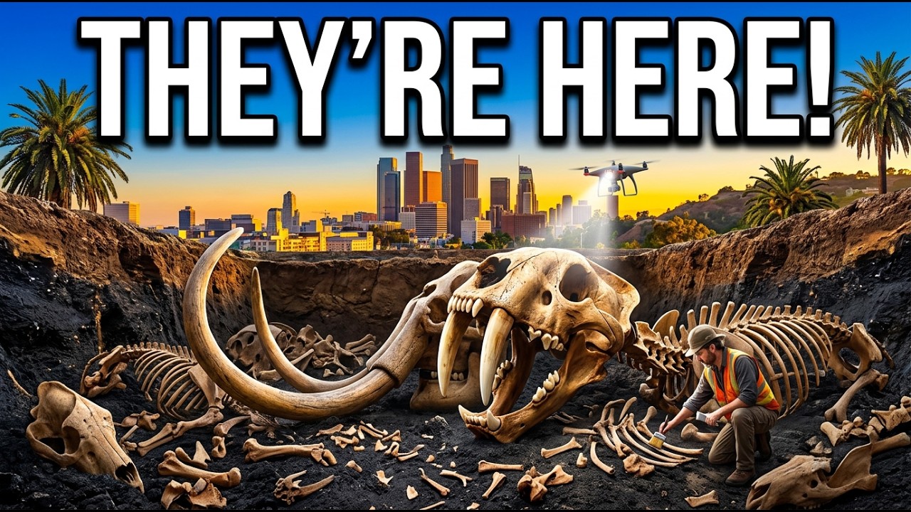 There Are Over 3 Million Ice Age FOSSILS Buried Under California and They Are Still Finding More