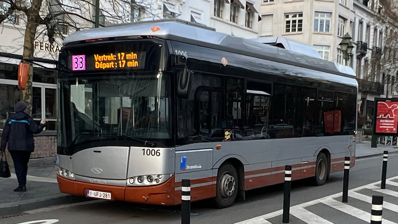 Solaris Urbino 8,9 LE III Electric 1006 MIVB/STIB 🇧🇪