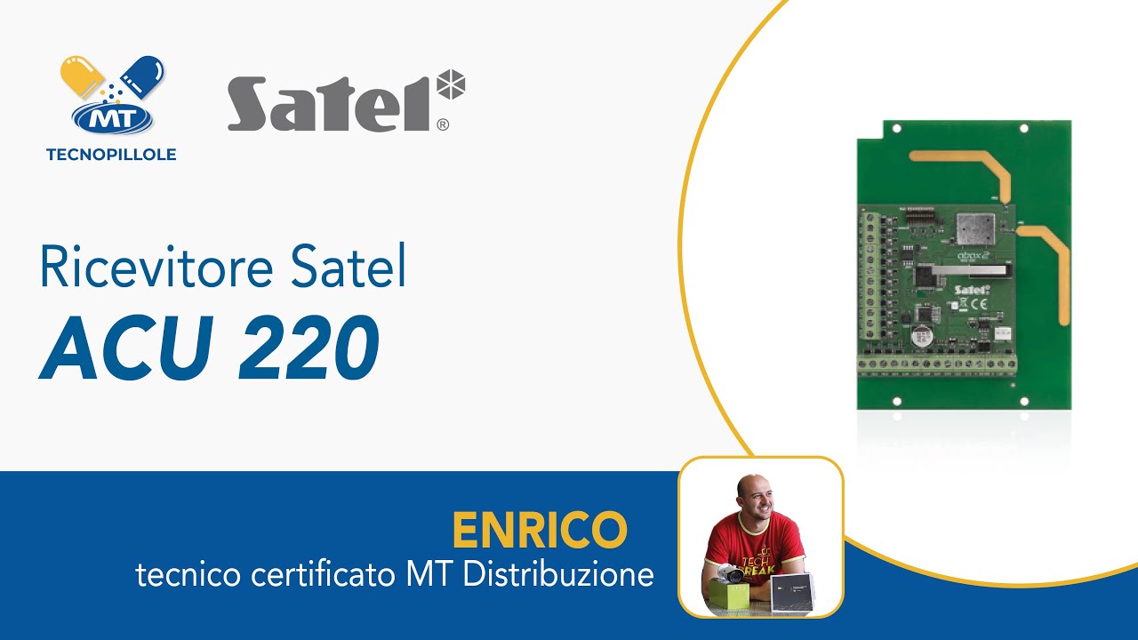 Ricevitore Universale Satel - ACU 220  |  MT Tecnopillole