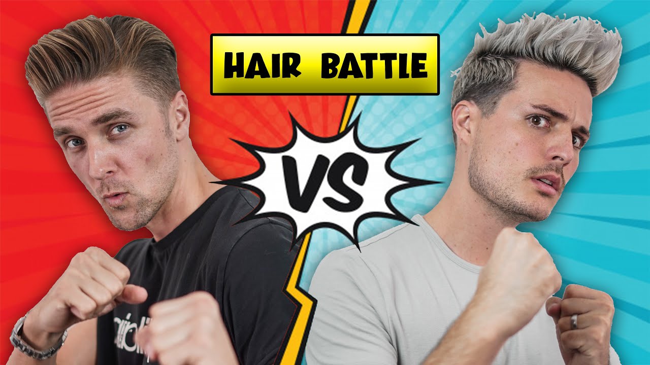Mens Hair Battle: BluMaan VS. SlikHaar TV - Who Wins??