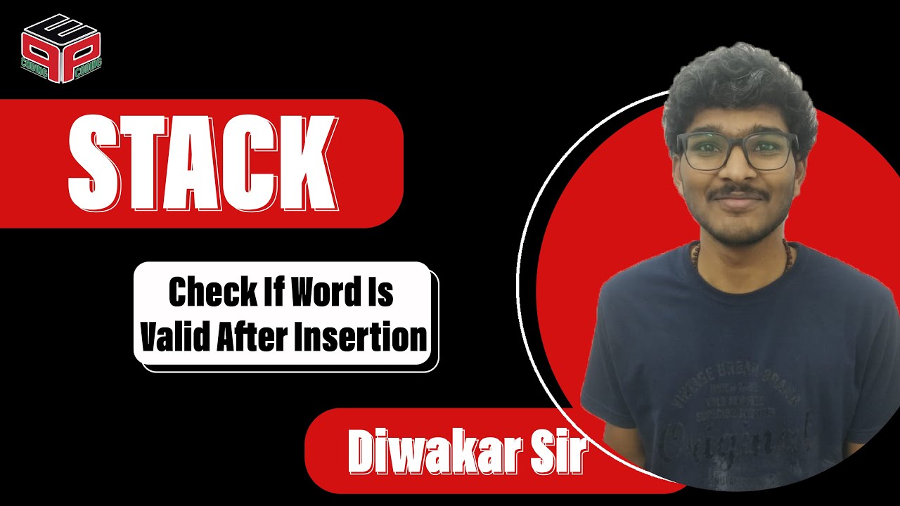 Check If Word Is Valid After Insertion | Check If Word Is Valid After Substitutions | Leetcode 1003