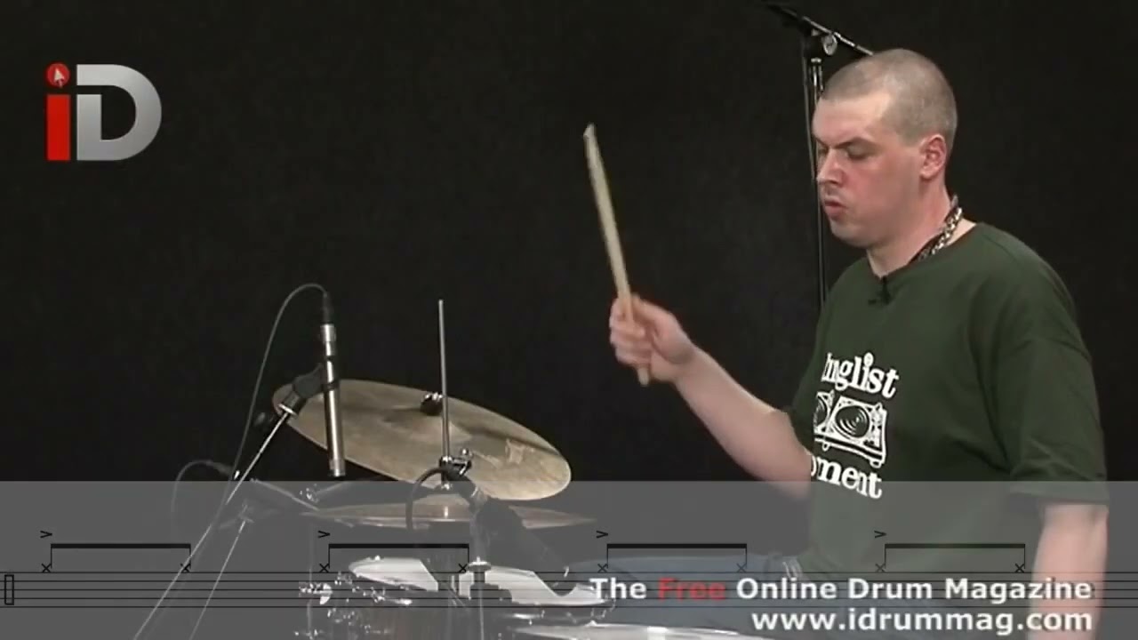Jungle Drummer Free Drum Lesson -How to play jungle dnb- #drumlesson #drumlessons #drums #dnb