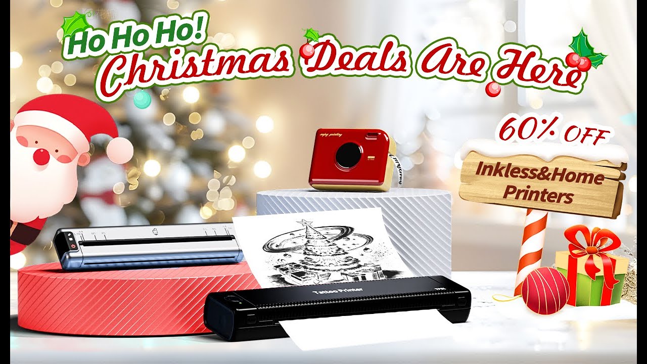 🍄How to use Phomemo Printers and APP/ Xmas Sales with 15% off Code 👉 LIVEYTB15 in Phomemo.com