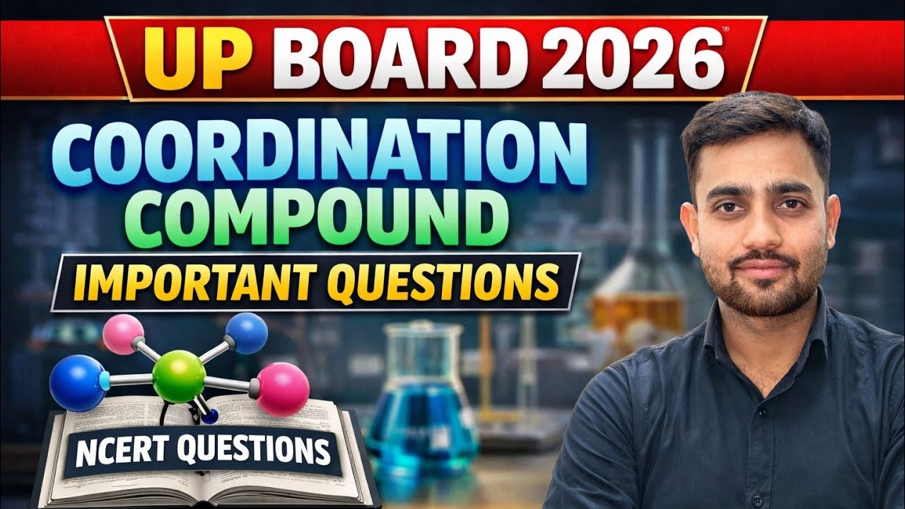 Coordination compound one shot chemistry up board  by Piyush Upadhyay sir 