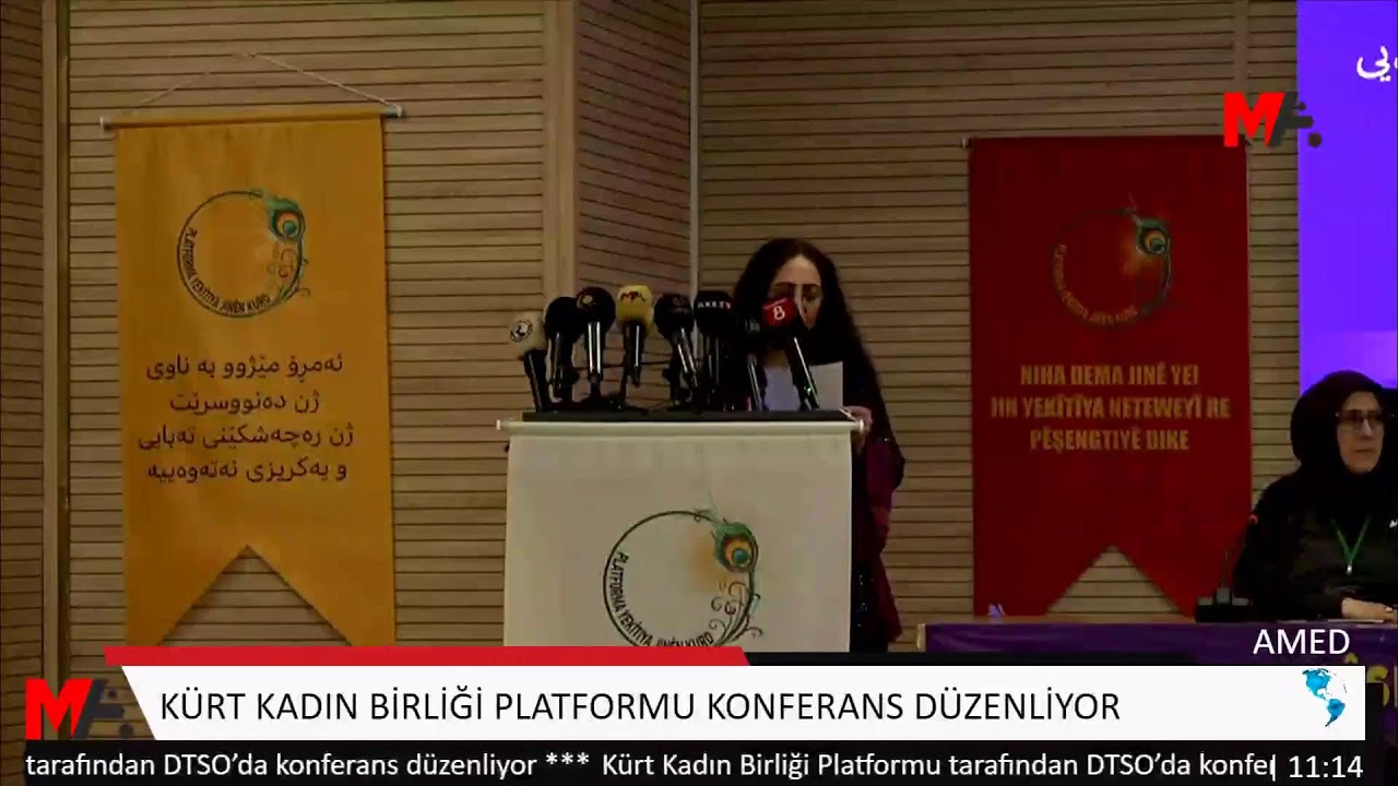KÜRT KADIN BİRLİĞİ PLATFORMU KONFERANS DÜZENLİYOR