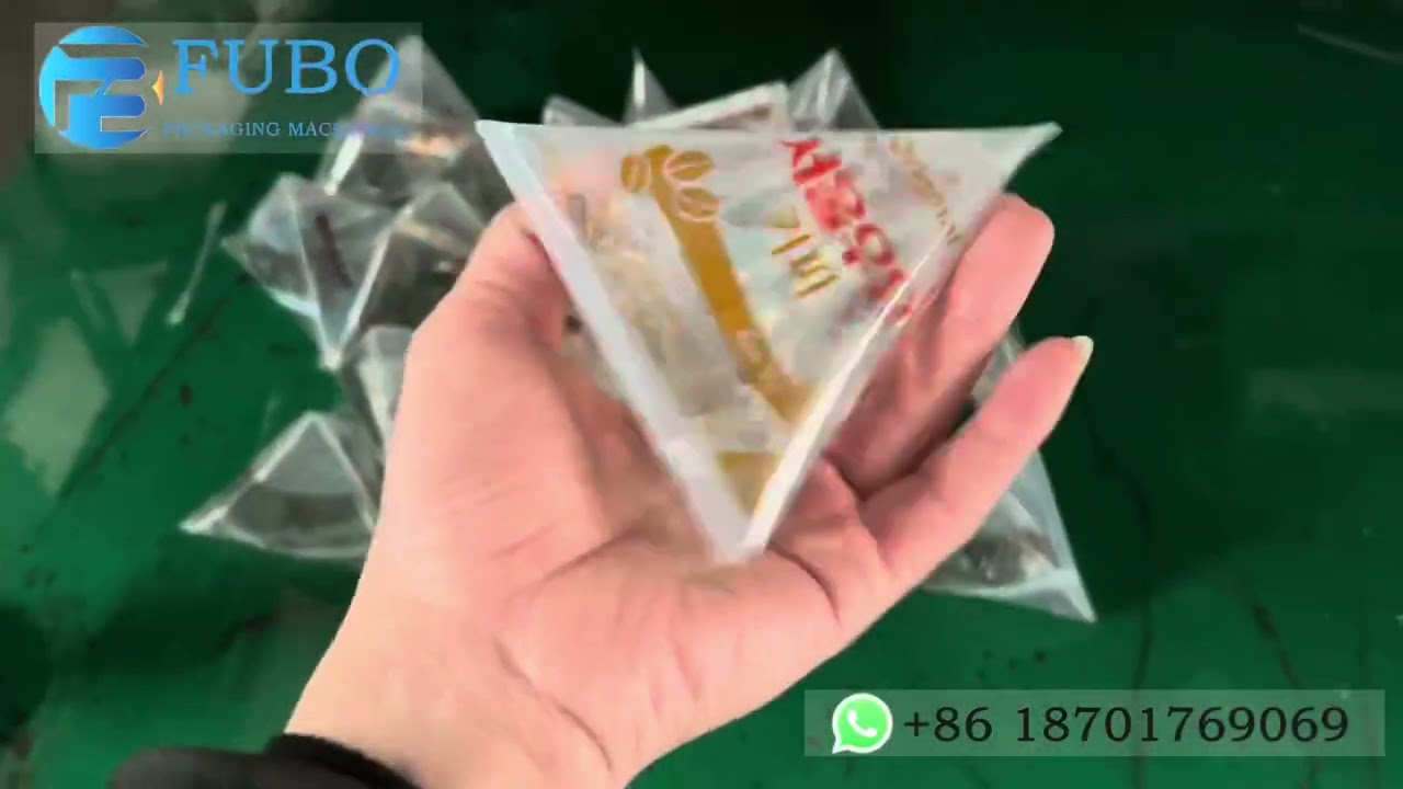 Triangle gel pouch juice packing machinery | milk pouch packing machine