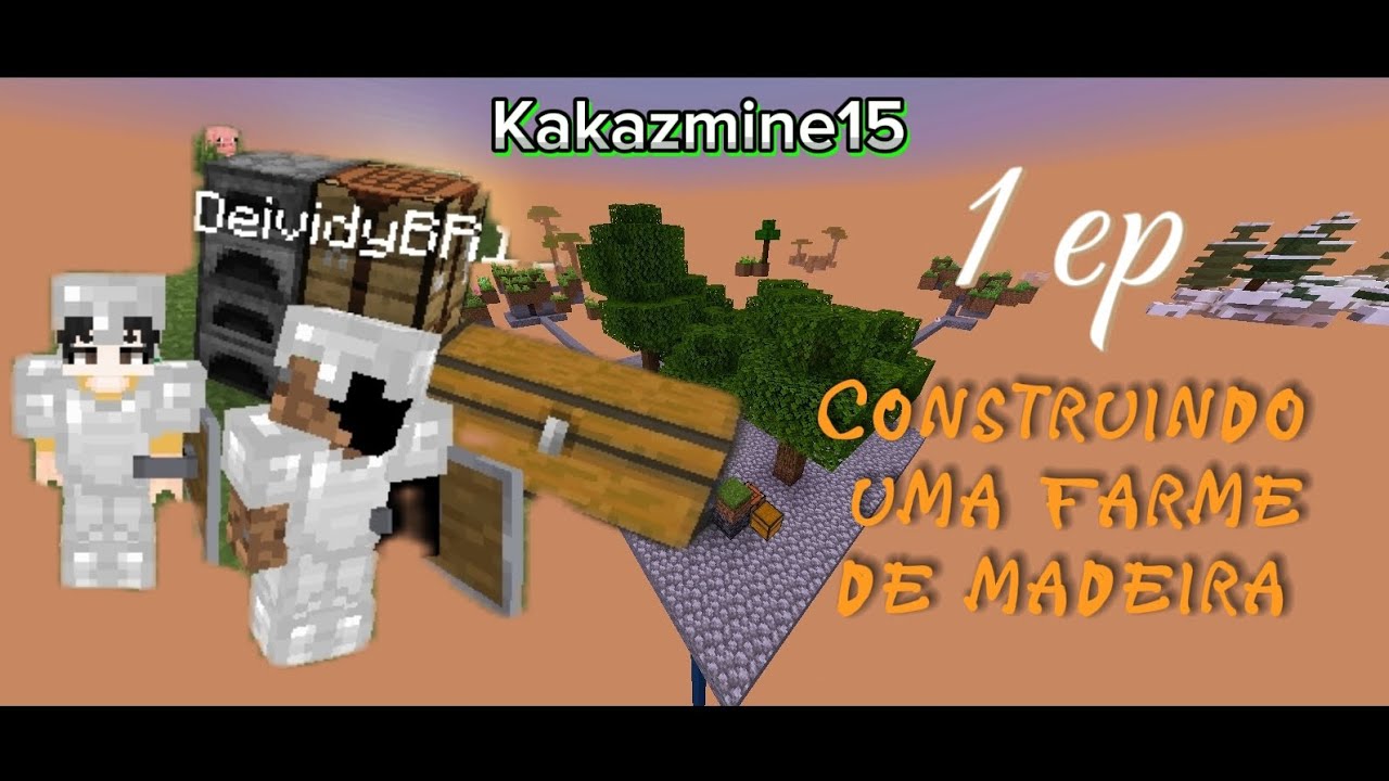 1°ep nova série no skyblok 
