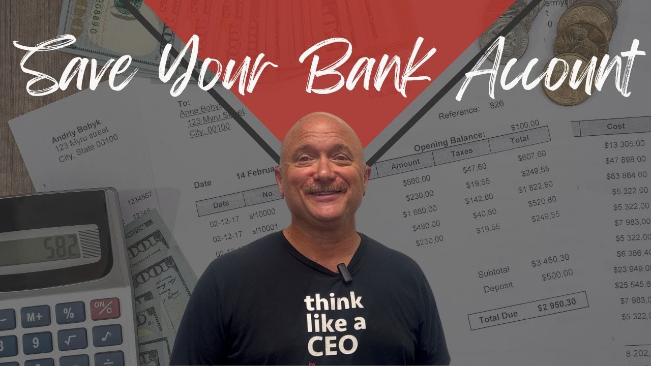 How to SAVE your BANK ACCOUNT