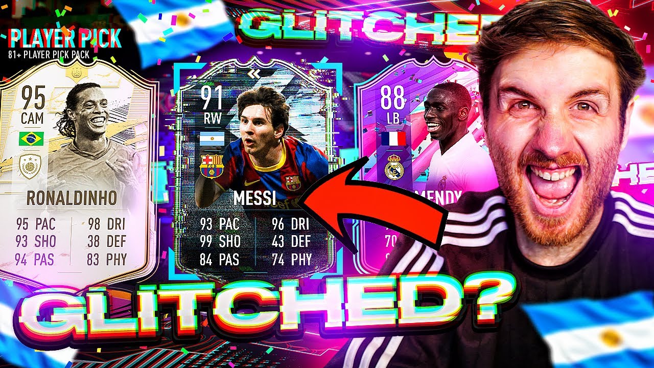I Packed Flashback Messi in a Glitched 81+ Player Pick Pack?