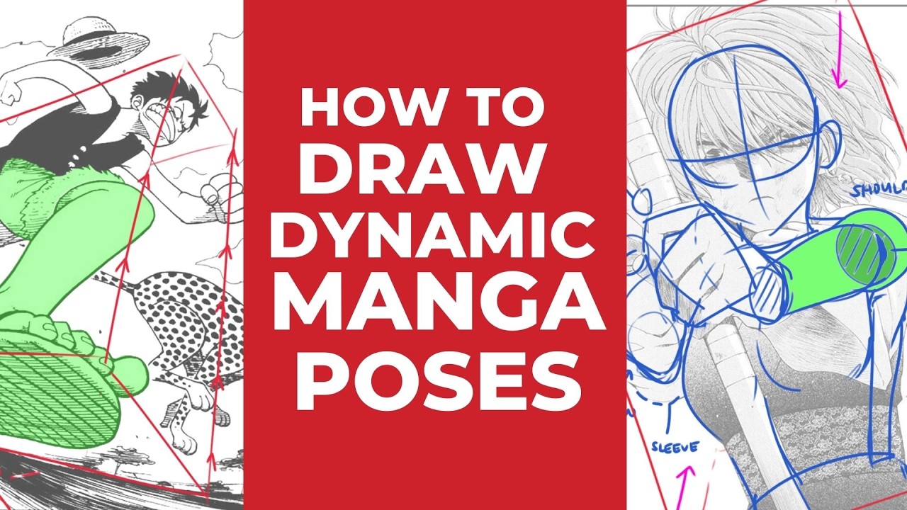 Can&rsquo;t Draw Dynamic Action Poses for Your Manga? Learn Basic Foreshortening & Perspective!