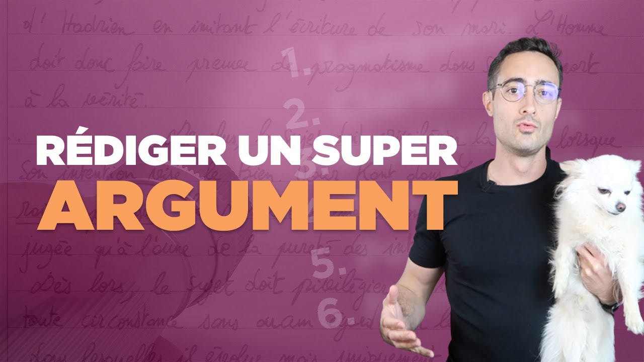 Argument de dissertation : La formule en 6 points pour le rédiger à la perfection