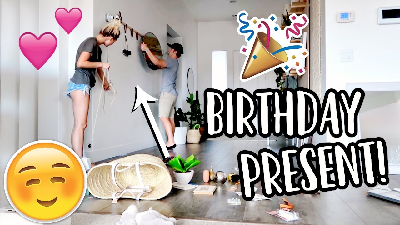 MAKING ASPYN'S BIRTHDAY PRESENT!