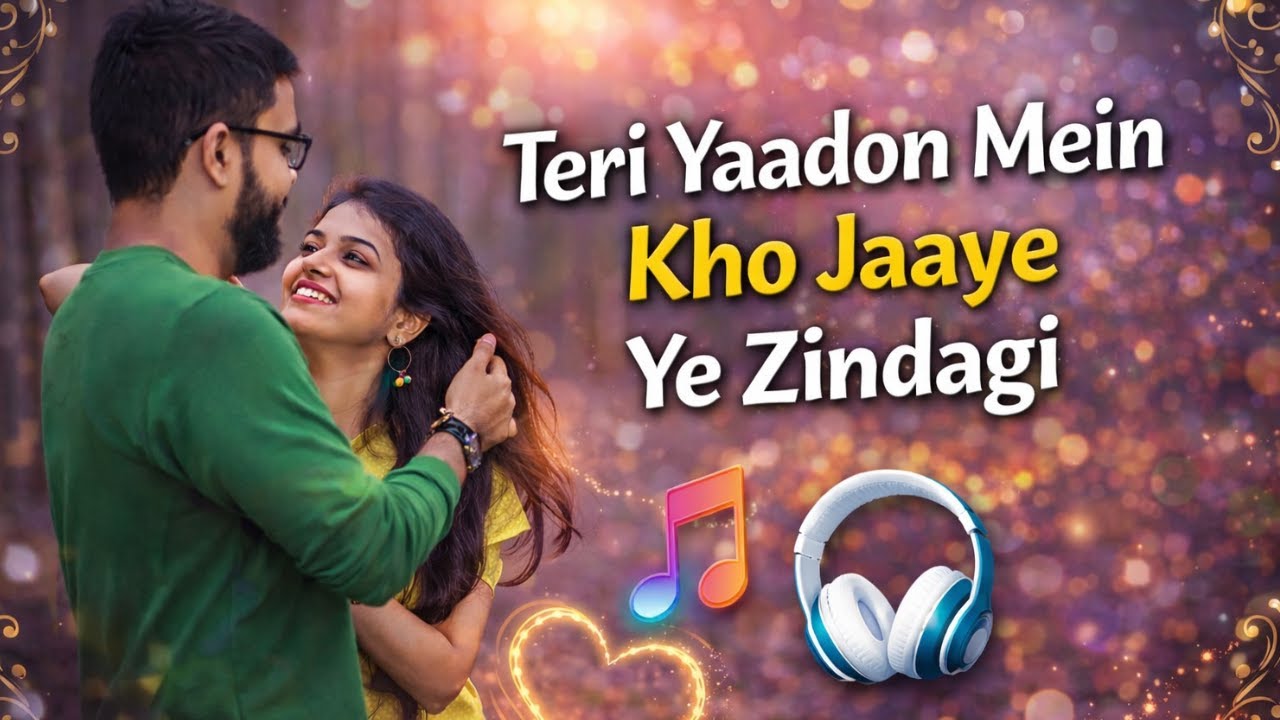 Teri Yaadhon Mein Kho Jaaye Ye Zindagi 💔 | Sad Love Song | Emotional Hindi Song