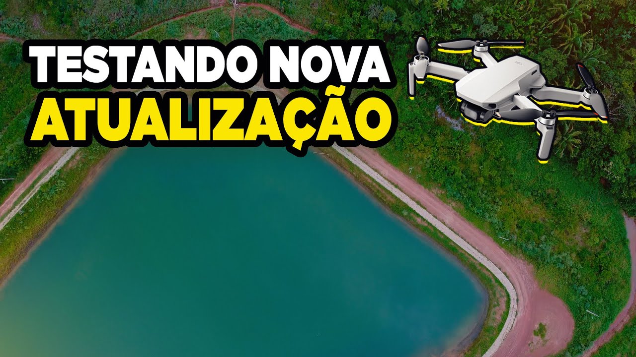 DRONE DJI MINI SE | TESTE DE VOO NA NOVA ATUALIZAÇÃO