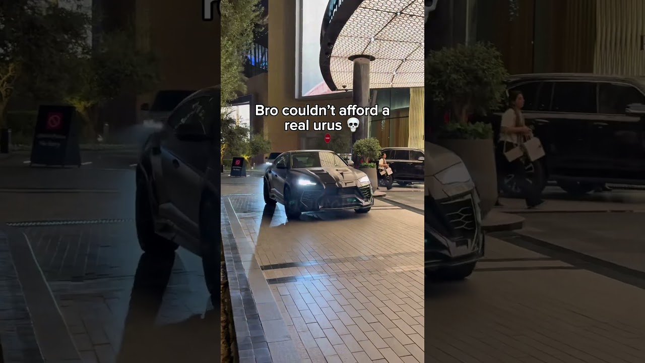 Bro couldnt afford a real urus 💀