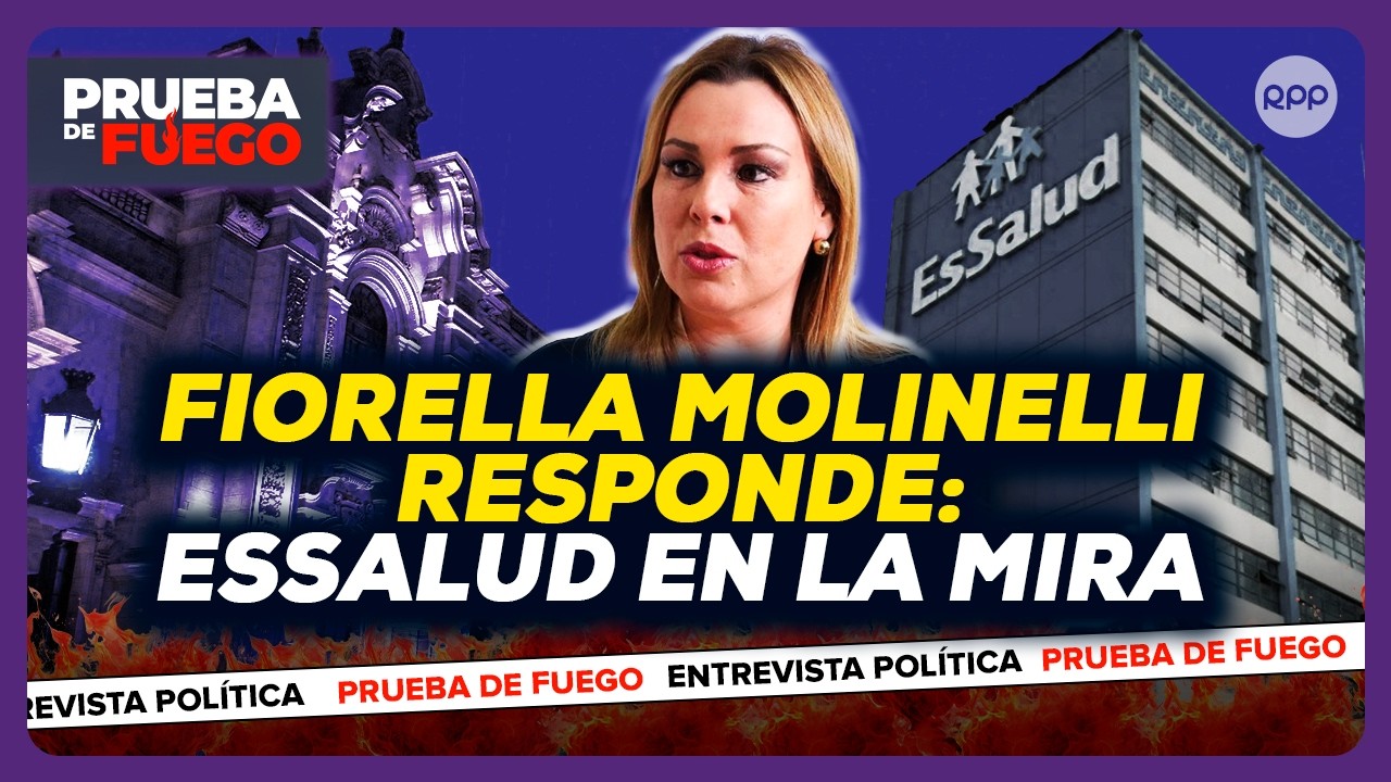 🔥 Fiorella Molinelli: crisis en EsSalud, allanamiento y preguntas de campaña #FEEG2026