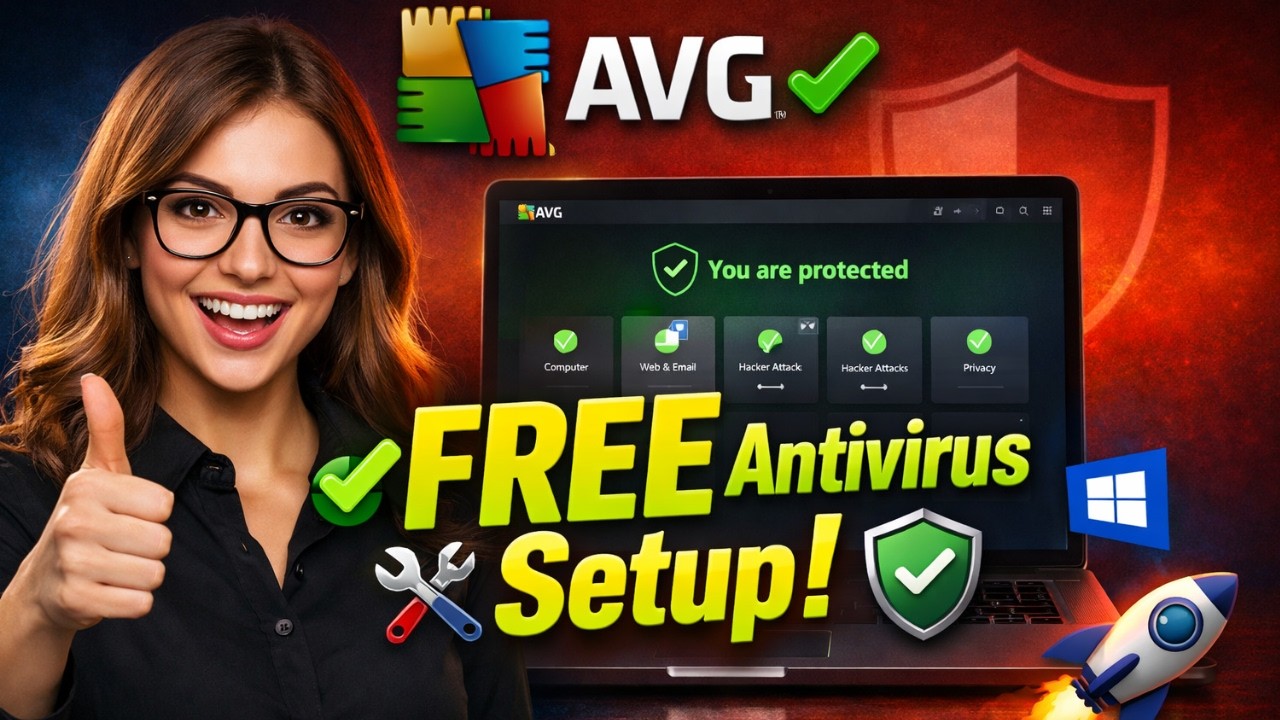 Install AVG Antivirus For Free On PC & Laptop &ndash; Easy 2026 Guide!