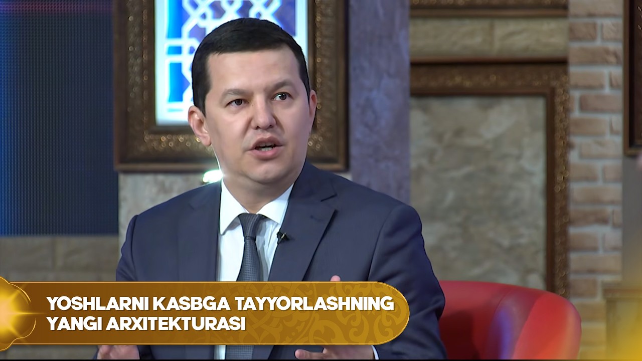 Yoshlarni kasbga tayyorlashning yangi arxitekturasi | AGAR (13.03.2026)