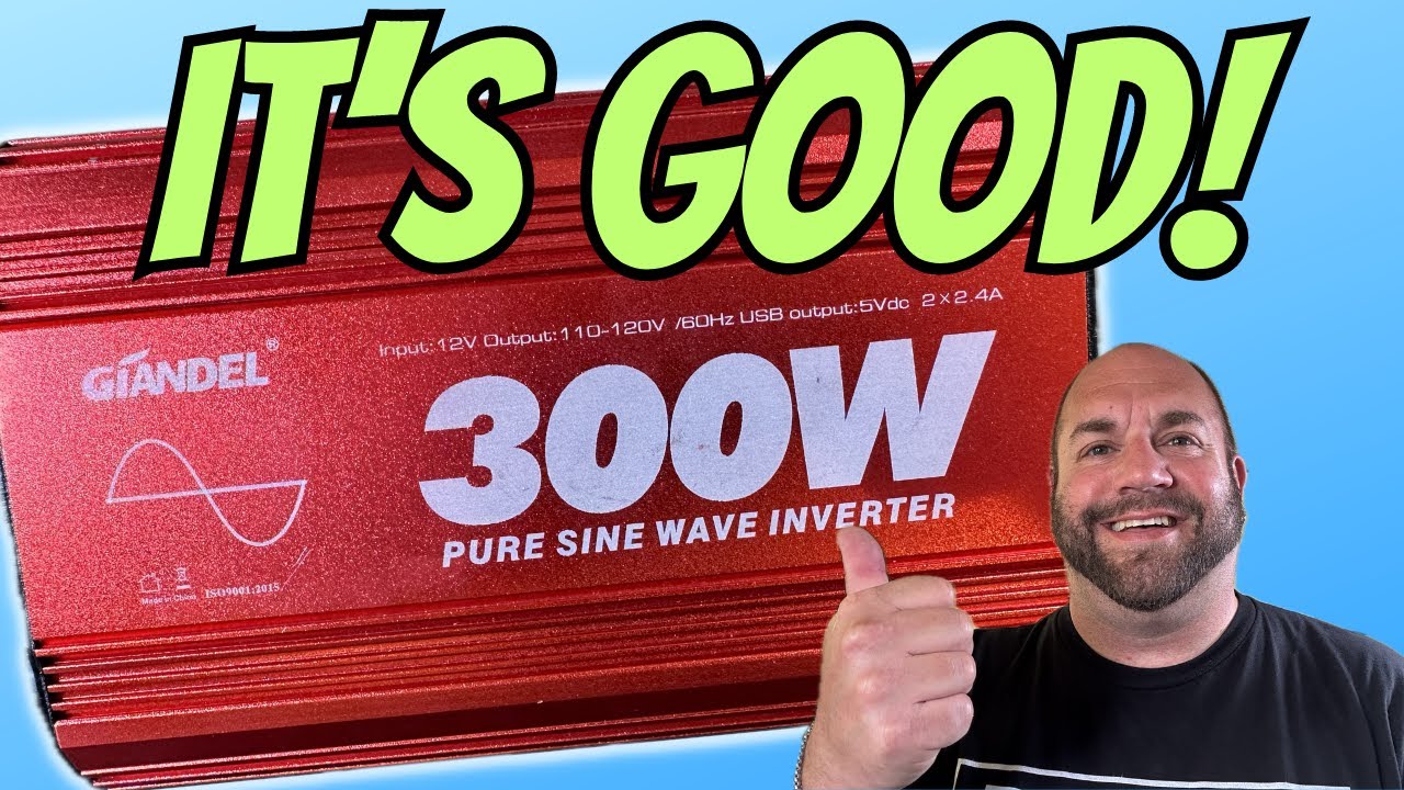 Good, Cheap, And RFI Quiet 300 Watt Pure Sine Wave Inverter!