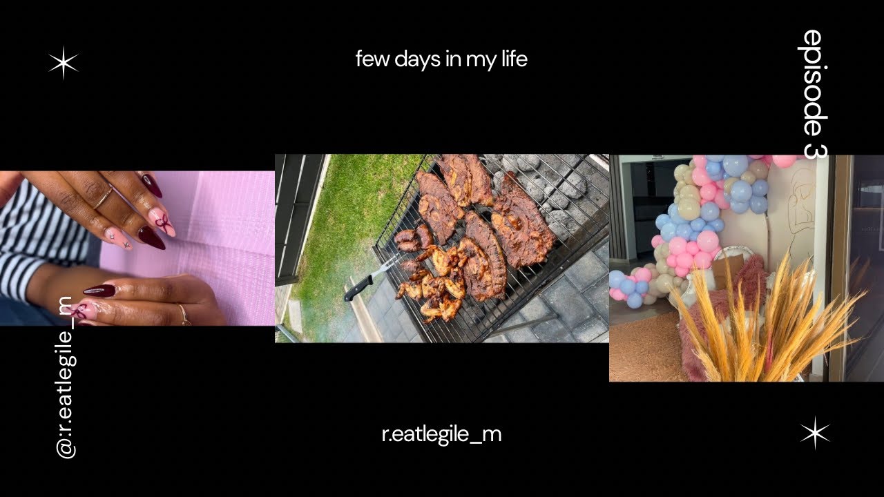 Vlog: Maintenance day | Lunch with a friend | Braai with the LOML | Gender reveal| South African YT