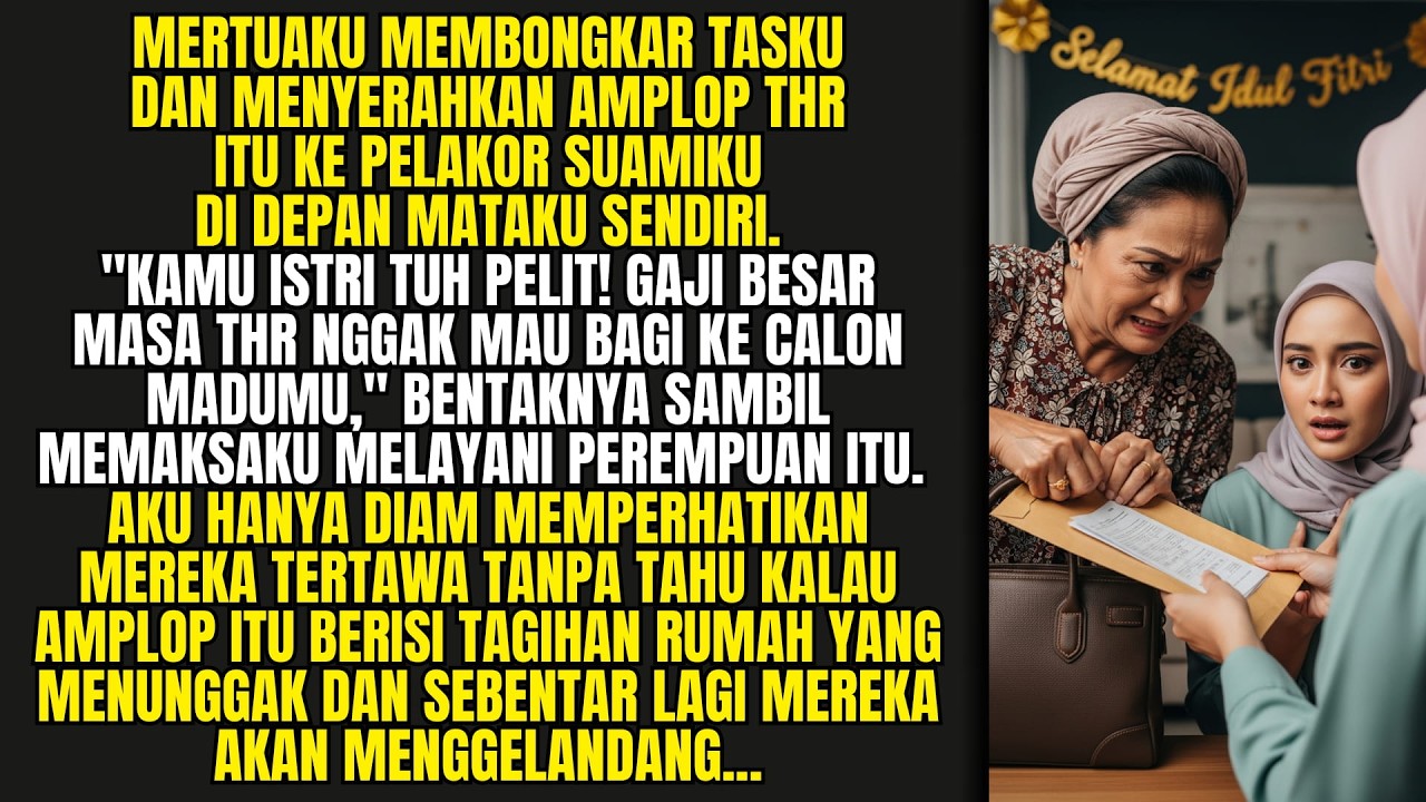 Mertua PAKSA Aku Kasih THR ke PELAKOR Suami, Syok Berat Saat KUNCI RUMAH Kukunci Dari Luar!