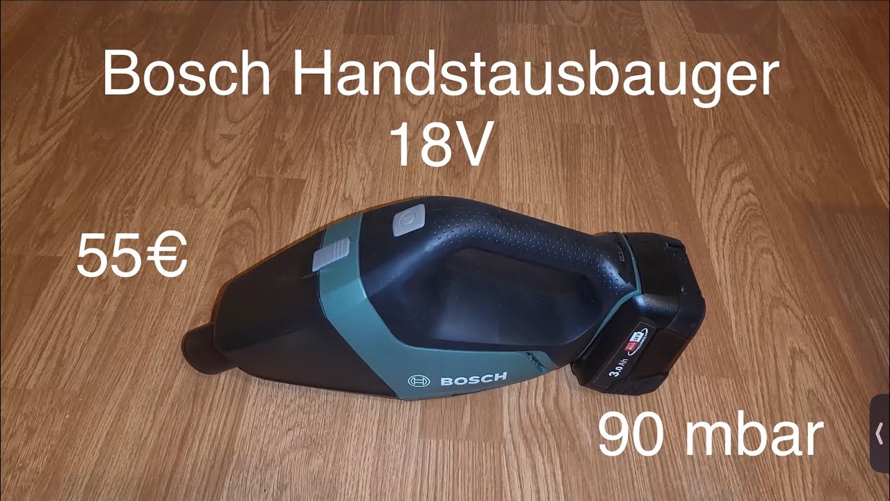 Bosch Universal Vac 18 Handstaubsauger Test und Vergleich mit Einhell TE VC 18 Li
