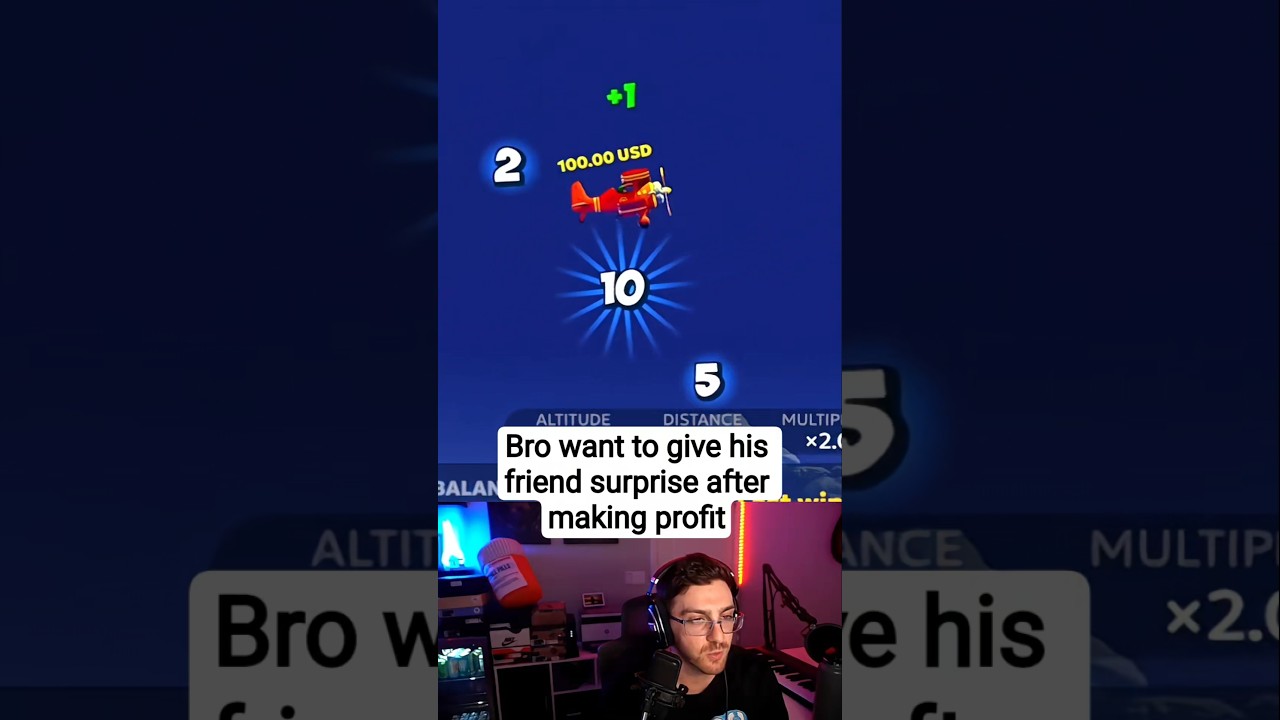 Bro want to make profit to give gift his friend. 