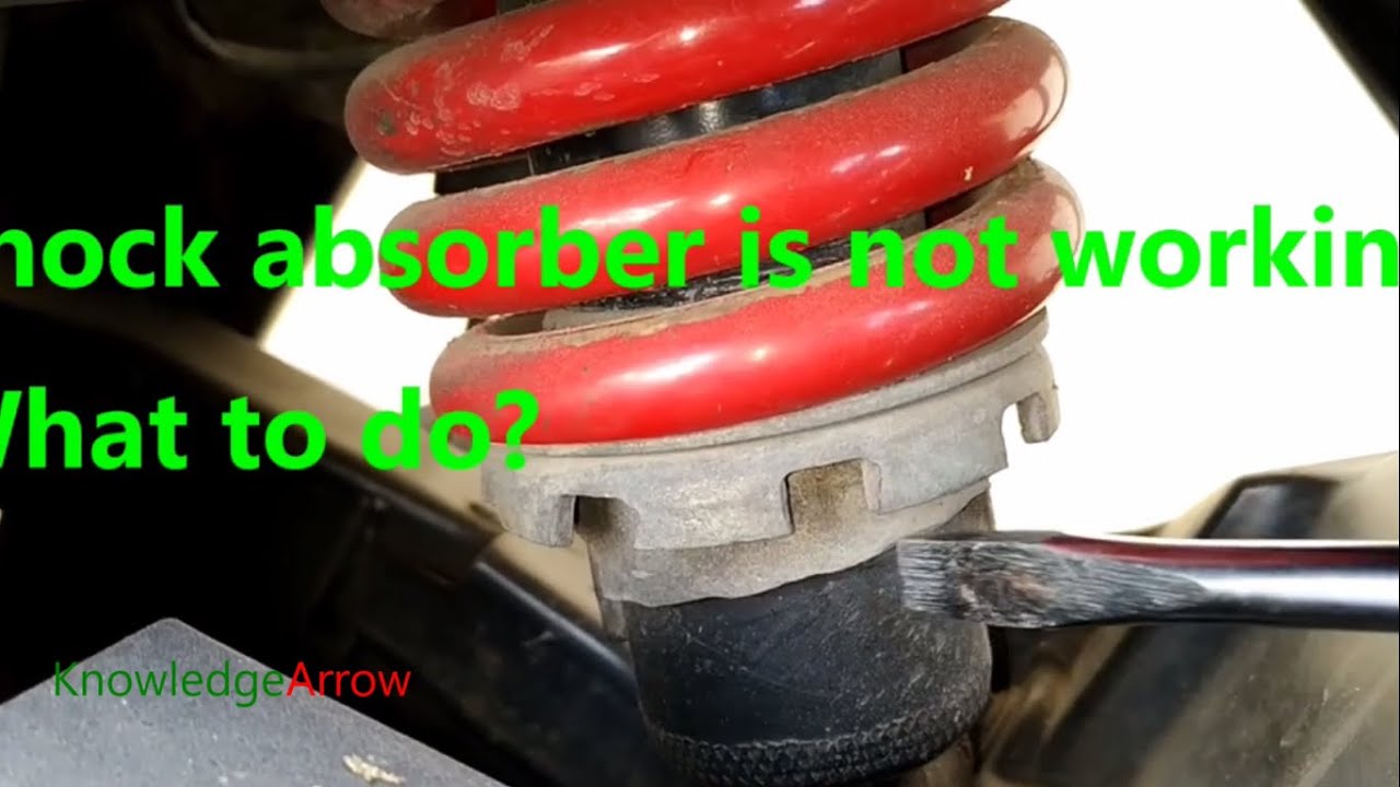 monoshock absorber is not working smoothly | just simple technique to adjust mono suspension