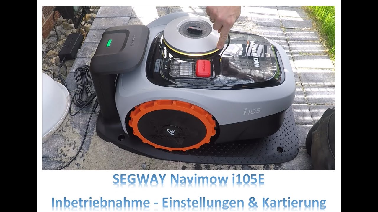 Inbetriebnahme - Einstellungen & Kartierung | SEGWAY Navimow i105E | Mähroboter