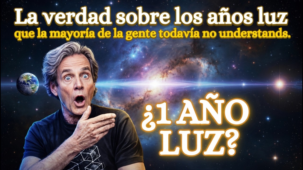 ¿Cuánto es REALMENTE un año luz? La respuesta te sorprenderá