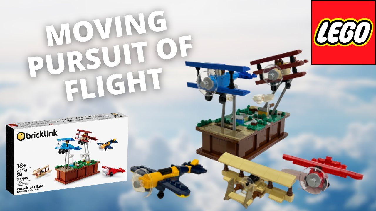 The Pursuit of Flight: LEGO Bricklink AFOL Designer Program Exclusive Set Review!