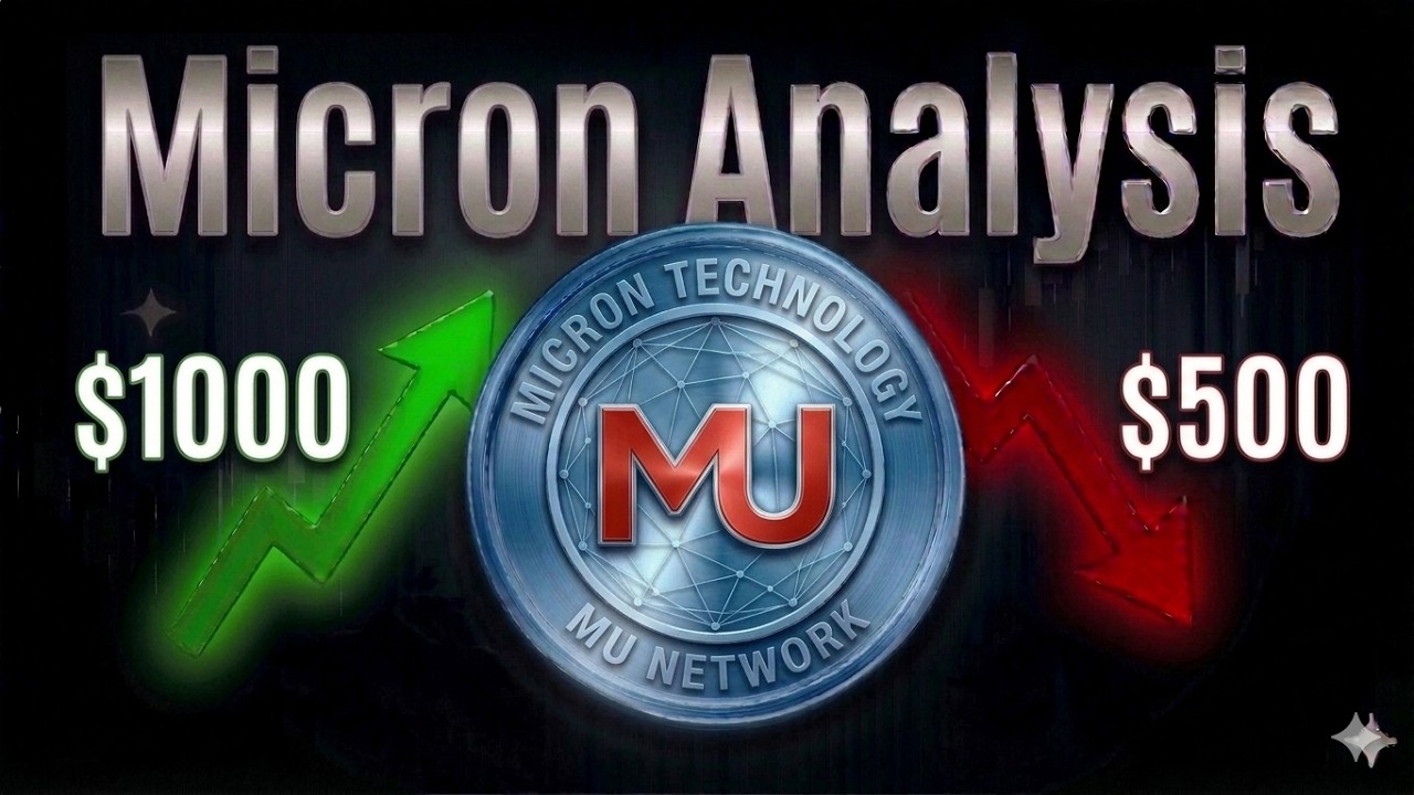 MU MICRON: Суперцикл роста за 1000 долларов &mdash; накачка или обвал? Технический анализ акций MU и пр...