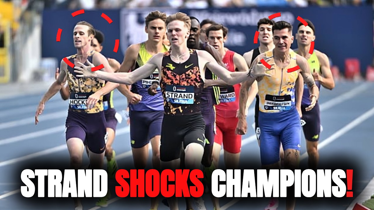 ETHAN STRAND SHOCKS THE OLYMPIC CHAMPIONS!  Hocker & Ingebrigtsen CRUSHED in 1500m