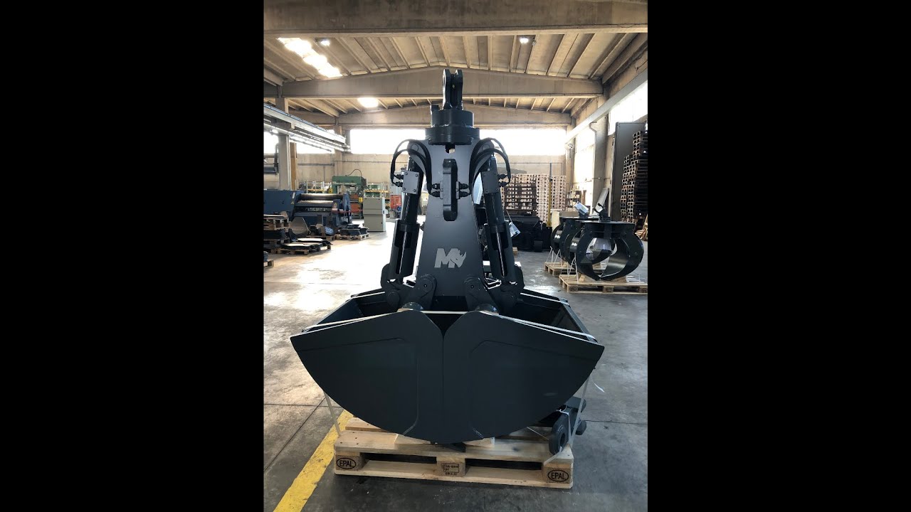 Mazio Attachments | Clamshell Bucket | Balde Almeja | Mazio Colombia