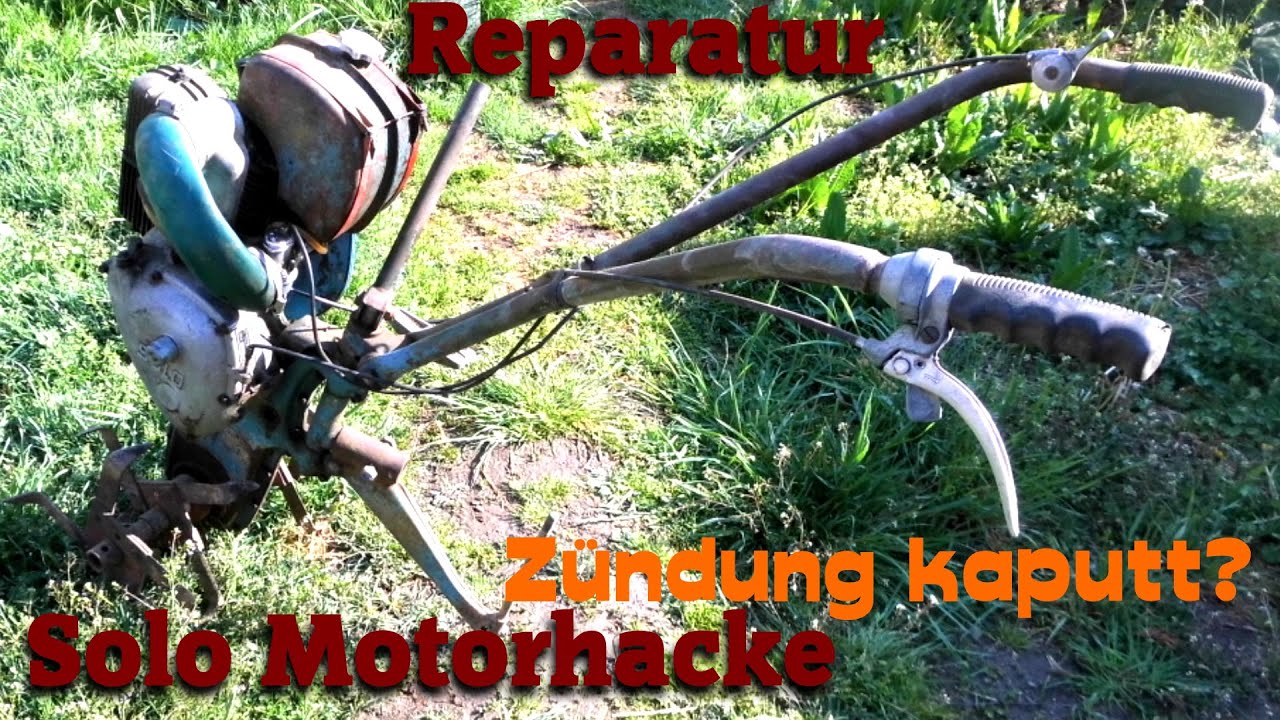 Solo Motorhacke | Reparatur | Zündung verstellt?