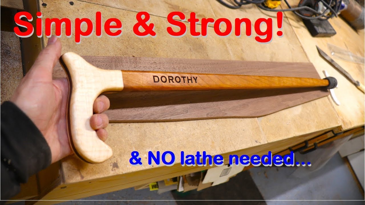 Build a Cane; Simple, Strong and NO LATHE