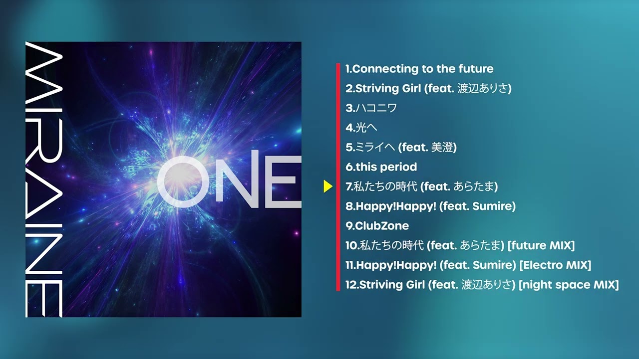 音楽ユニット「未来音（ミライネ）」1st Album「ONE」2026年3月5日デジタルリリース