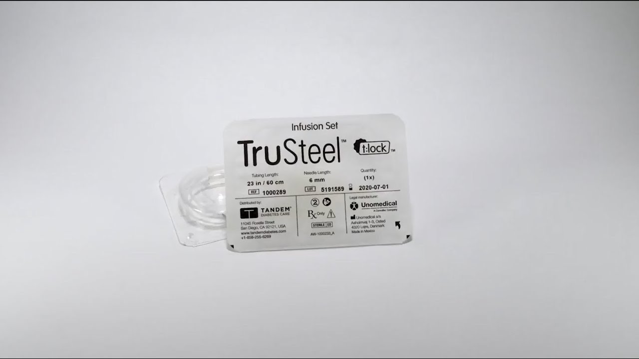 Cómo Insertar un nuevo Set de Infusión TruSteel™